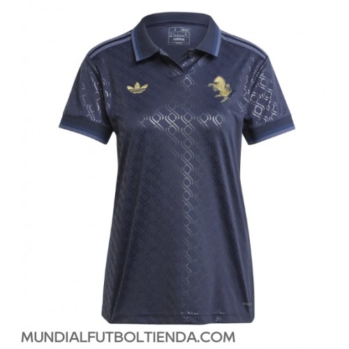 Camiseta Juventus Tercera Equipación Replica 2024-25 para mujer mangas cortas